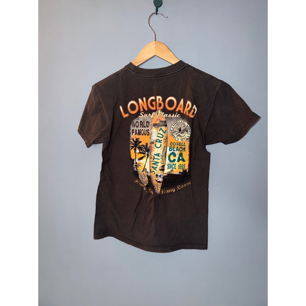 The Duck Company Santa Cruz California Surf Classic Graphic T‎ Shirt Size S